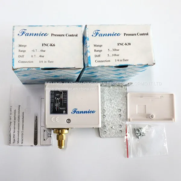 Pressure Switch Control for air or water