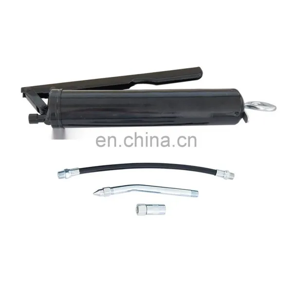 Side Lever Grease Gun SOLID & FLEXIBLE DELIVERY TUBE TOOL photo-2