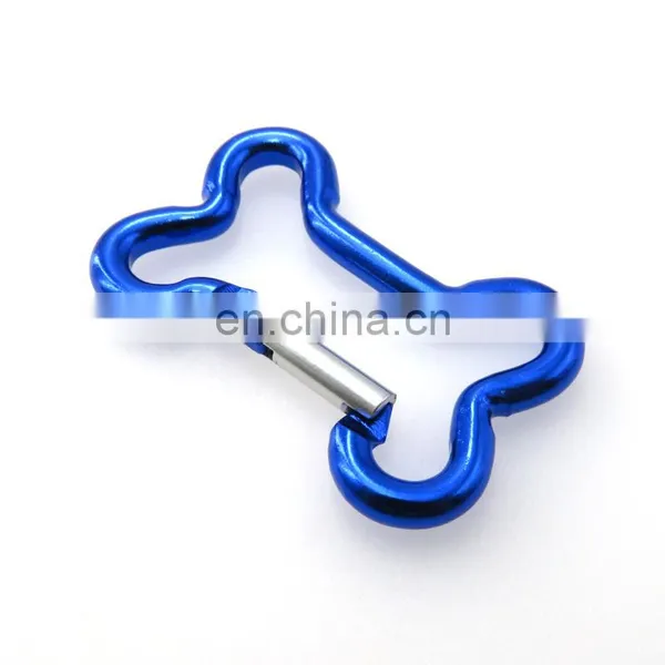 Manufacturer Custom Shaped Metal Aluminium Swivel Carabiner Hook for Bag photo-2