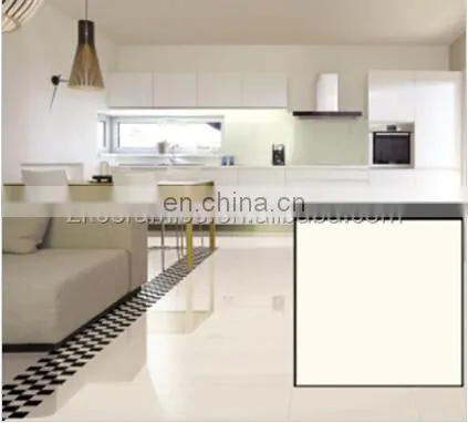 Polished Porcelain 80X80 Ivory White Tiles photo-5