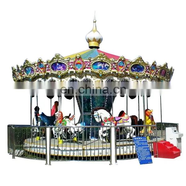 Hot Best Outdoor Christmas Carousel Rides Beautiful Attractive Carousel for Sale photo-3