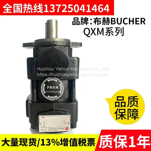 Bucher Gear Pump QXM22 24 31 33 41 42 51 53R Hydraulic Pump QX24-003R06