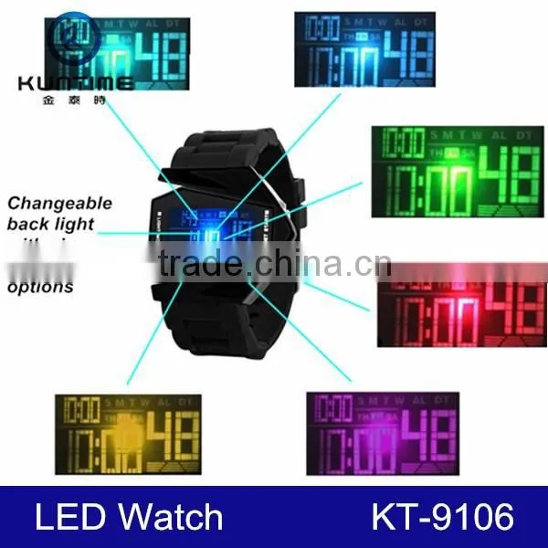 2015 Hot Selling Digital Silicone Led Watches Men Watch photo-5