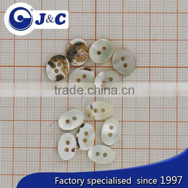 2 Holes Coloring River Shell Buttons With Logo Customize photo-4
