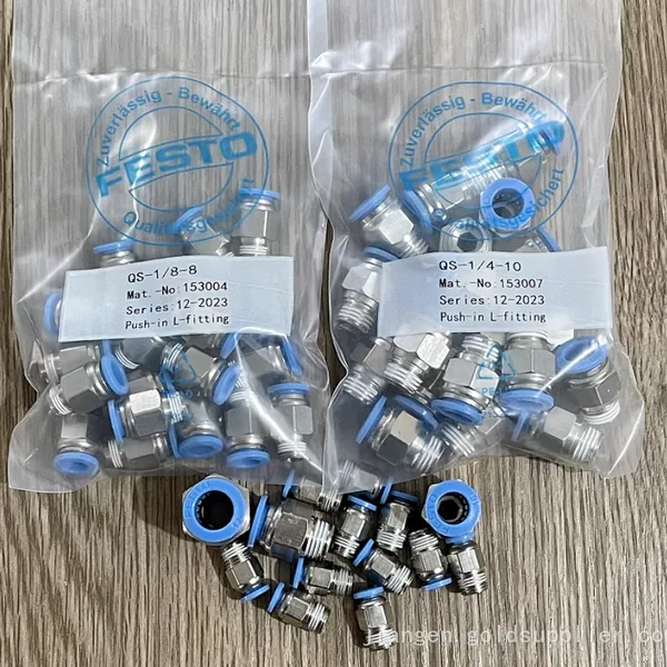 Customized Festo Throttle Valve Festo Valve Joint GRLA GRLA-M5-1/8-1/4-3/8-1/2-QS-4-6-8-10-12-16-RS-B-D