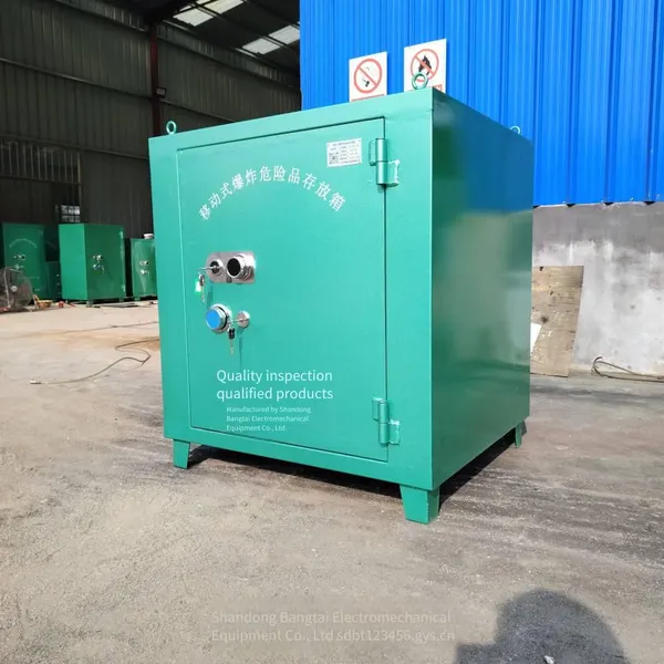 Portable Explosive Storage Cabinet, Civil Explosive Dangerous Goods Storage Box, Explosion-proof Safe, Qilu Bangtai photo-3