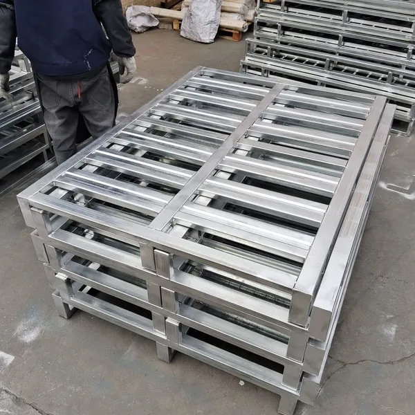 Dongguan Made Anti-rust Steel Pallet for Workshop Logistics photo-5