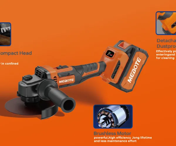 High-Power 2000W Angle Grinder M-AG20-230 With 230mm Disc - Ideal for Heavy-Duty Grinding & Cutting photo-5