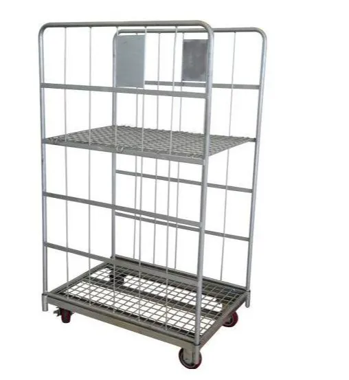 Heavy Duty Steel Logistics Vehicle With Wheels photo-2