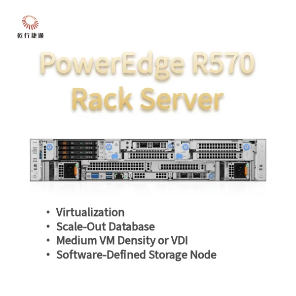 Dell PowerEdge R570 Rack Server With 144 Cores 384 TB Storage and Energy Efficient Design photo-4