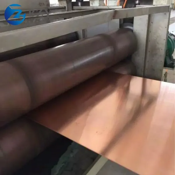 99.9% Pure Copper Bright Industrial Plate C1100 C18200 C70600 T2 C11000 C1221 Thick Sheet/Plate photo-5