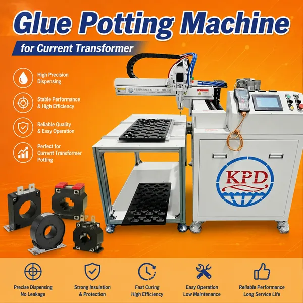 Two-Component Automatic Glue Mixing Dispensing Machine Super Wide Metering Range for LED Industries Machinery photo-4