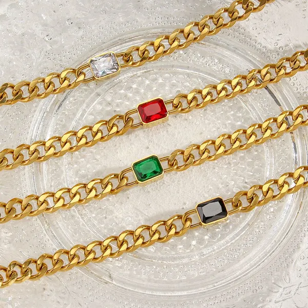 316L Stainless Steel Gold Plated Necklace Wholesale Supplier Lead-Free Hypoallergenic for Jewelry Stores photo-5