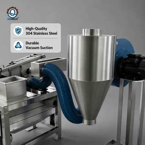 High Efficiency Cocoa Bean Shelling Machine 100kg/h Stainless Steel 304 Cocoa Peeler for Nut and Bean Processing