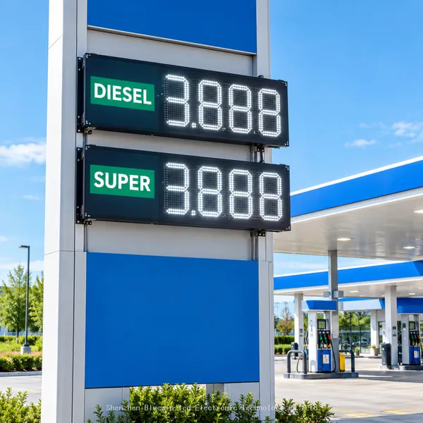 Unbranded Independent C-Store LED Gas Price Display Sign Board