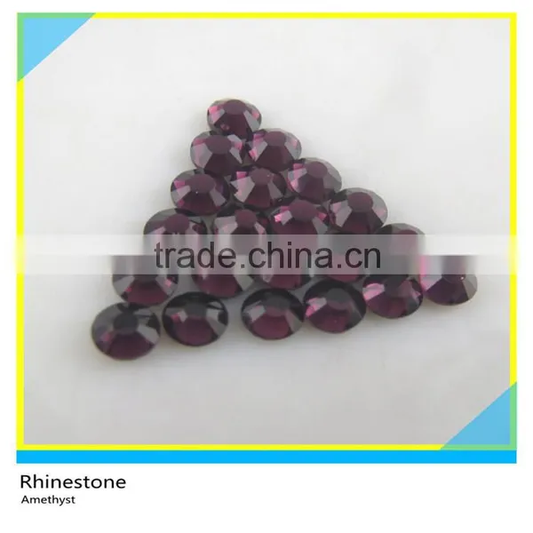 Gem Stone Iron on Fuchsia DMC Ss16 4mm Round Flatback Shoes Decoration Quality Choice photo-5