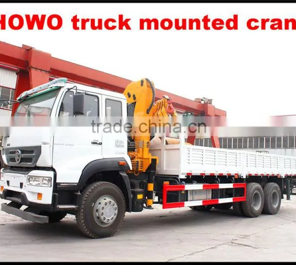 Howo 6*4 18Ton Truck Mounted Crane for Sale photo-2