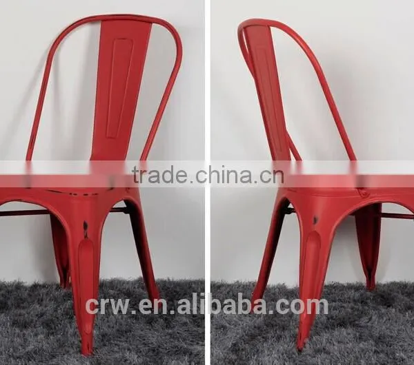 MCH-1507-20 Replica Vintage Metal Iron Dining Chairs photo-2