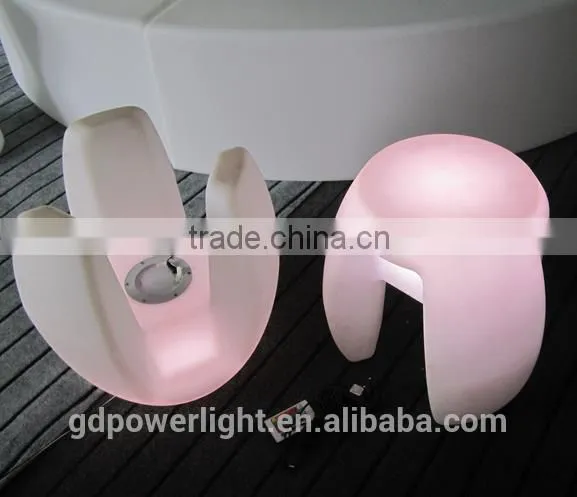 New PE Plastic Stool With LED Lights and Remote Control YXF-4340 photo-6