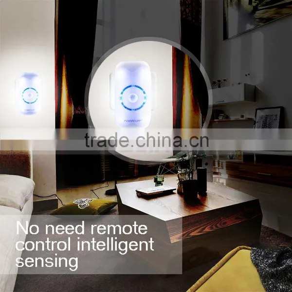 Wireless EU Plug Auto PIR Motion LED Human Sensor Night Light photo-2
