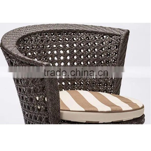 3PCS/SET Garden Outdoor Rattan Coffee Office Dining Table And Chair Tunisia Price For Restaurant photo-6