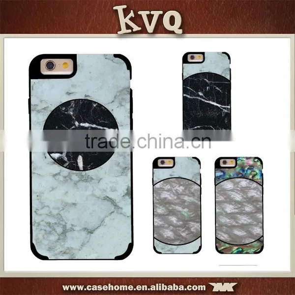 Luxury Natural Real Abalone Shell Cover Case for IPhone 6S Marble Phone Case photo-5