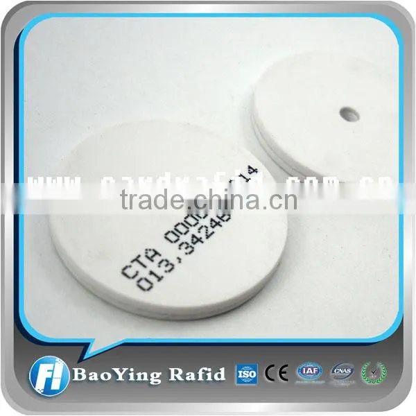 ABS Coin Tag for Laundry /RFID Coin Tag/ Plastic Coin Tag