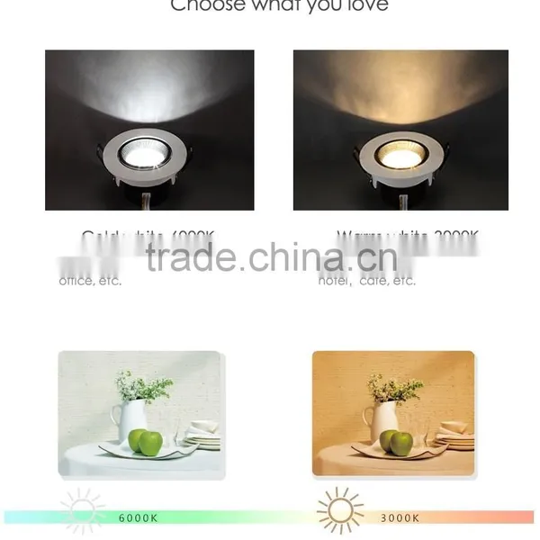 Residential Western Restaurant/hotel Warm White Downlight Led 15w Cob Downlight photo-2