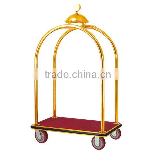 Concierge Birdcage Trolley Luggage Cart photo-2