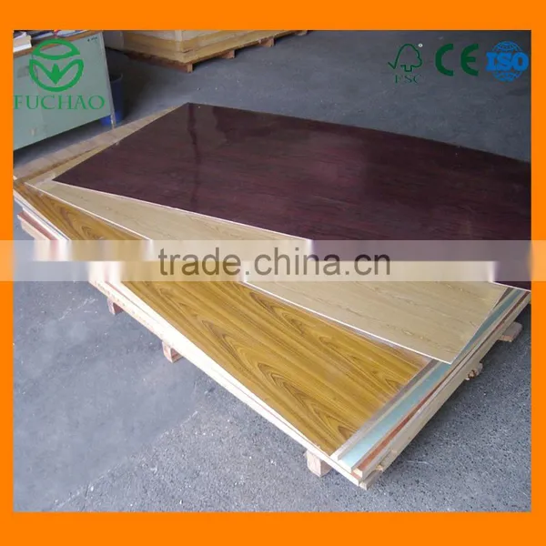 Melamine MDF/particle Board/chipboard Laminated Coated Mdf Board for Furniture photo-6