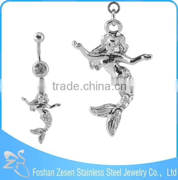 BR01819 China Manufacturer Surgical Steel Free Samples Animal Elephant Navel Piercing photo-2