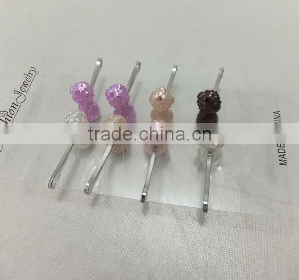 Cheap Price Popular Round Muslim Scarf Clips and Brooches Dubai Hijab Clips PDJ0126 photo-2