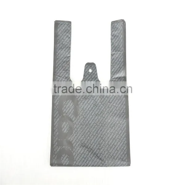 Compostable T-shirt Plastic Handbag With Printing Lables photo-6