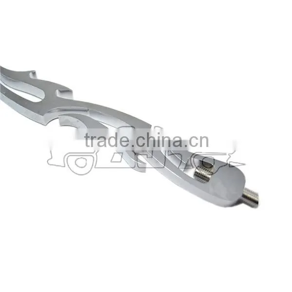 BJ-SL288-03 High Quality Chrome Aluminum Motorcycle Flame Shifter Rod photo-4
