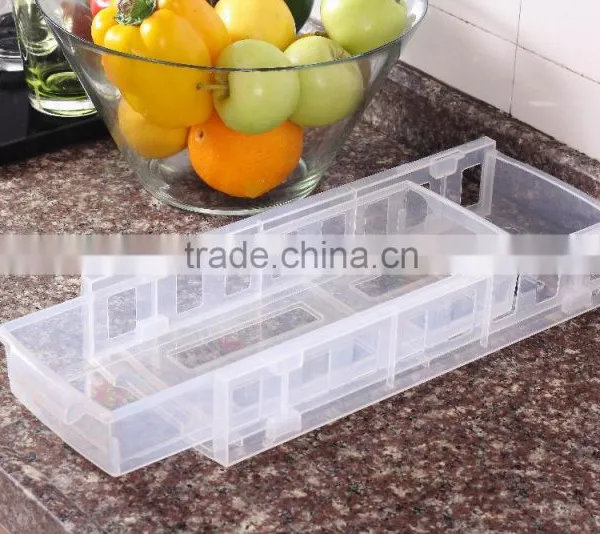 PP 33.4*14*6 High Quality Kitchen Storage Box/storage Rack photo-6