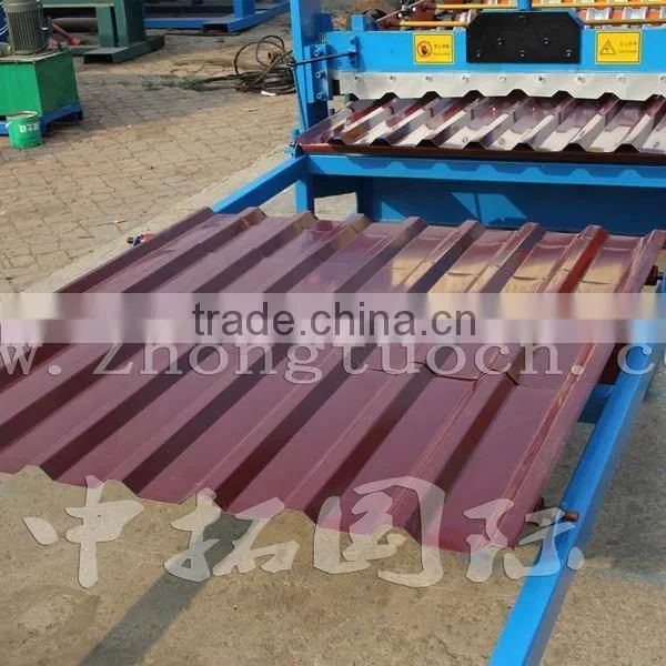 3 Gutters Metal Roll Forming Machine ,steel Roll Forming Machines photo-5