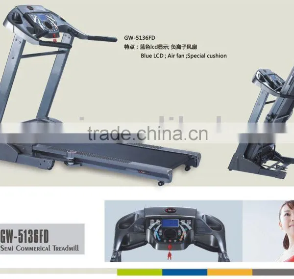 2010 New Treadmill Equipment GW5136FD ,Motorize Treadmill With Speaker