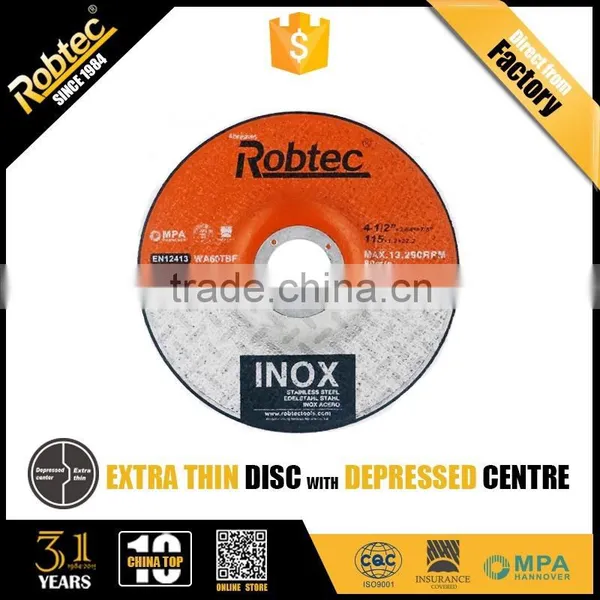 ROBTEC Cutting Cut off Disc for Inox Stainless Steel photo-2