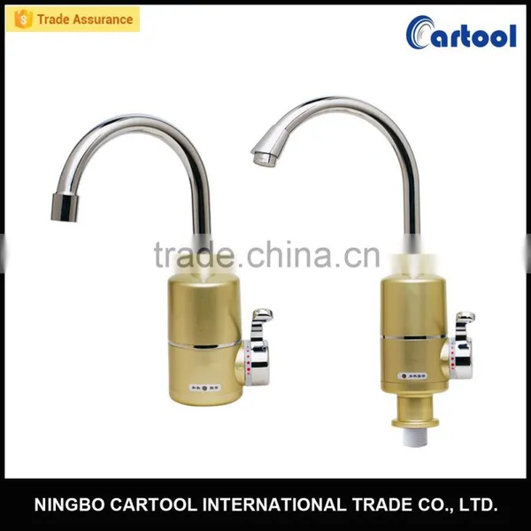Kitchen Long Neck Instant Electric Water Heater Tap photo-3