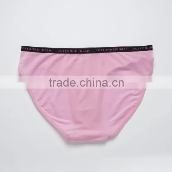 Mature Women Cotton Spandex Basic Underwear Panties photo-3