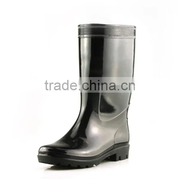 PVC Cheap Waterproof Unisex Rain Boots