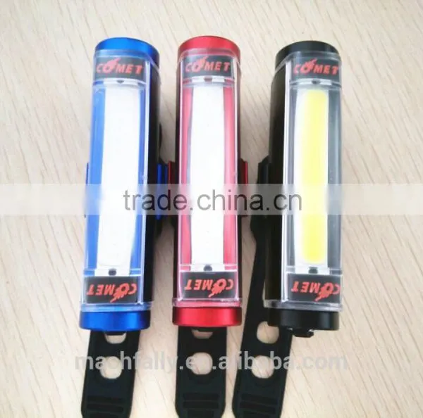 BLAST COB RECHARGEABLE USB LED BICYCLE LIGHT IN NINGHAI photo-6