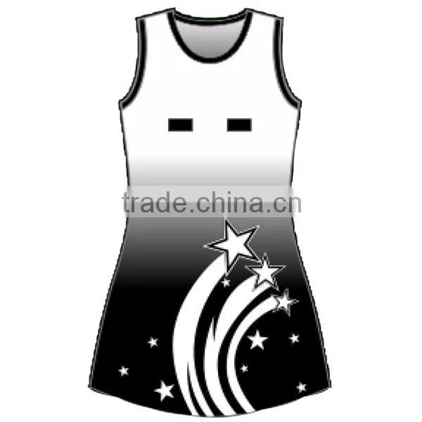 Green Color Beautiful Netball Dress for School Team photo-2