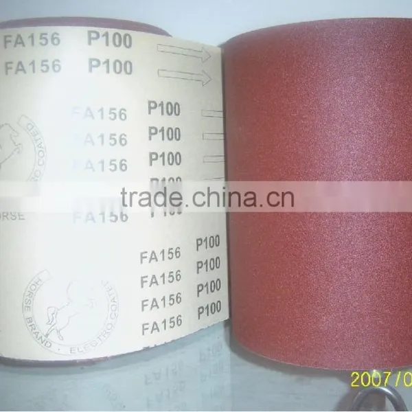 Fwt Brown Aluminum Oxide Paper Roll FA156