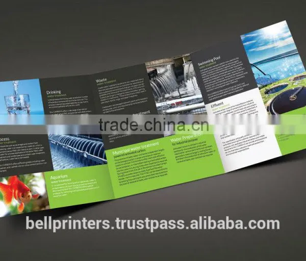 High Quality Paper Print Catalogue Brochure Design Leaflet Printing photo-2