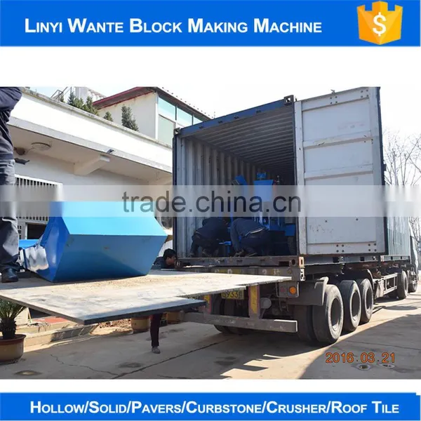 2016 New Design Factory Price WT2-20m Interlocking Compressed Earth Block Machines From Linyi Wante Machinery photo-4