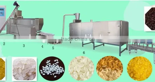 Automatic Instant Rice Processing Line/Nutritional Rice Machinery photo-6