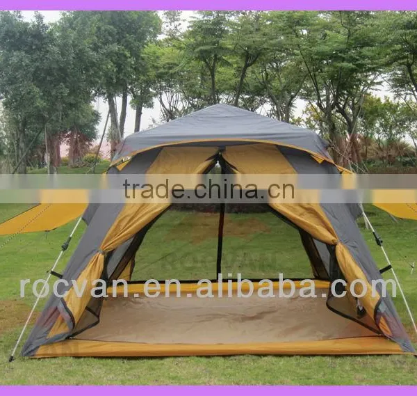 Good Style Waterproof 3 Season Double Layer 4 Person Military Tent photo-3