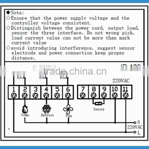 Digital Thermostat JD-109 photo-6