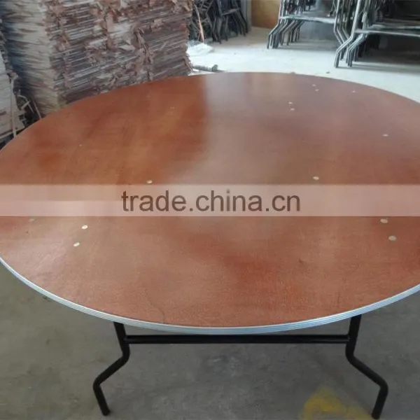 Cheap Round Wooden Banquet Table photo-3